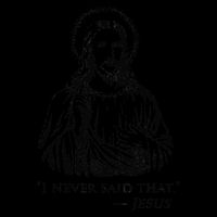 I Never Said That Jesus 7-Panel Snapback Hat