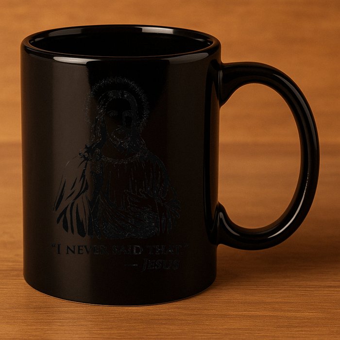 I Never Said That Jesus 11oz C Handle Ceramic Mug