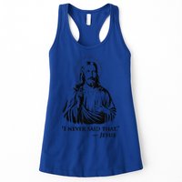 I Never Said That Jesus Womens Tank Top
