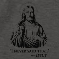 I Never Said That Jesus Vector Backpack