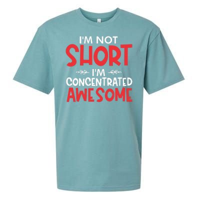 I'm Not Short I'm Concentrated Awesome Sueded Cloud Jersey T-Shirt