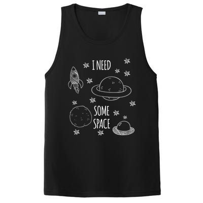 I Need Some Space Gift Astronomy Funny Gift And PosiCharge Competitor Tank