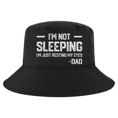 IM Not Sleeping IM Just Resting My Eyes FatherS Day Cool Comfort Performance Bucket Hat