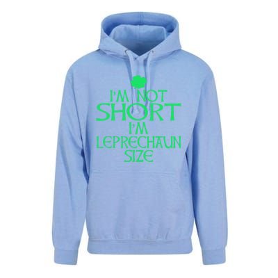 I'm Not Short I'm Leprechaun Size Great Gift Unisex Surf Hoodie