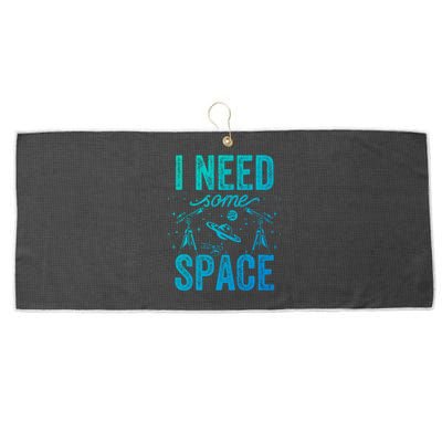 I Need Some Space Astronomy Universe Stars Telescope Cute Gift Large Microfiber Waffle Golf Towel