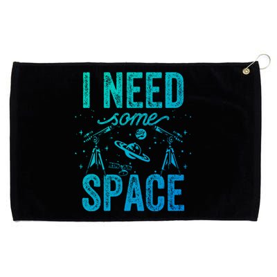 I Need Some Space Astronomy Universe Stars Telescope Cute Gift Grommeted Golf Towel