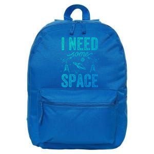 I Need Some Space Astronomy Universe Stars Telescope Cute Gift 16 in Basic Backpack