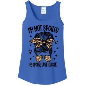 I'm Not Spoiled My Granny Just Loves Me Funny Mom Gift Ladies Essential Tank