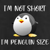 Im Not Short Im Penguin Size Hat