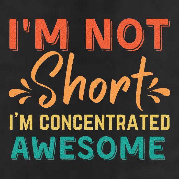 IM Not Short IM Just Concentrated Awesome Funny Beanie
