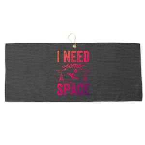 I Need Some Space Astronomy Universe Stars Telescope Cute Gift Large Microfiber Waffle Golf Towel