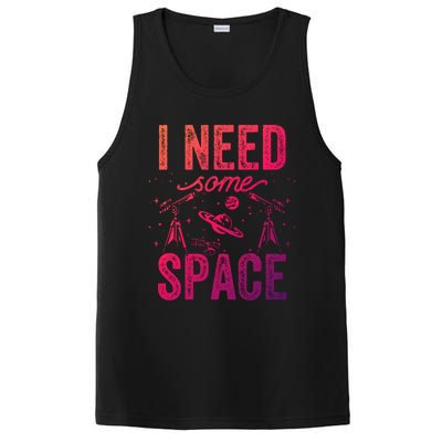 I Need Some Space Astronomy Universe Stars Telescope Cute Gift PosiCharge Competitor Tank