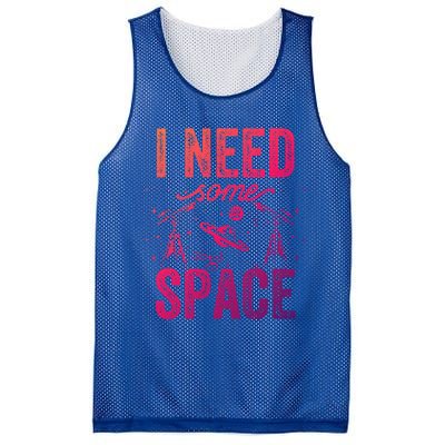 I Need Some Space Astronomy Universe Stars Telescope Cute Gift Mesh Reversible Basketball Jersey Tank