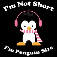 I'm Not Short I'm Penguin Size Impact Tech Backpack
