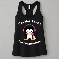 I'm Not Short I'm Penguin Size Womens Tank Top