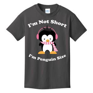 I'm Not Short I'm Penguin Size Kids T-Shirt