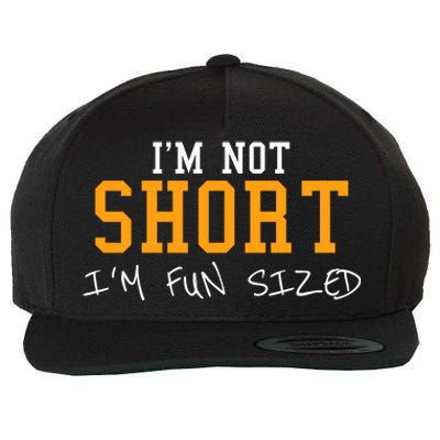 IM Not Short IM Fun Sized Wool Snapback Cap