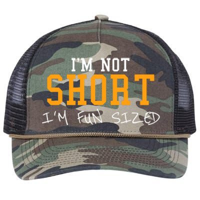 IM Not Short IM Fun Sized Retro Rope Trucker Hat Cap