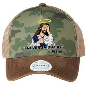 I Never Said That Funny Jesus Christian Legacy Tie Dye Trucker Hat