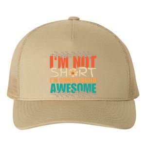 IM Not Short IM Just Concentrated Awesome Funny Yupoong Adult 5-Panel Trucker Hat