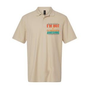 IM Not Short IM Just Concentrated Awesome Funny Softstyle Adult Sport Polo