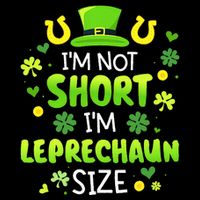 Im Not Short Im Leprechaun Size St Patricks Day Bucket Hat