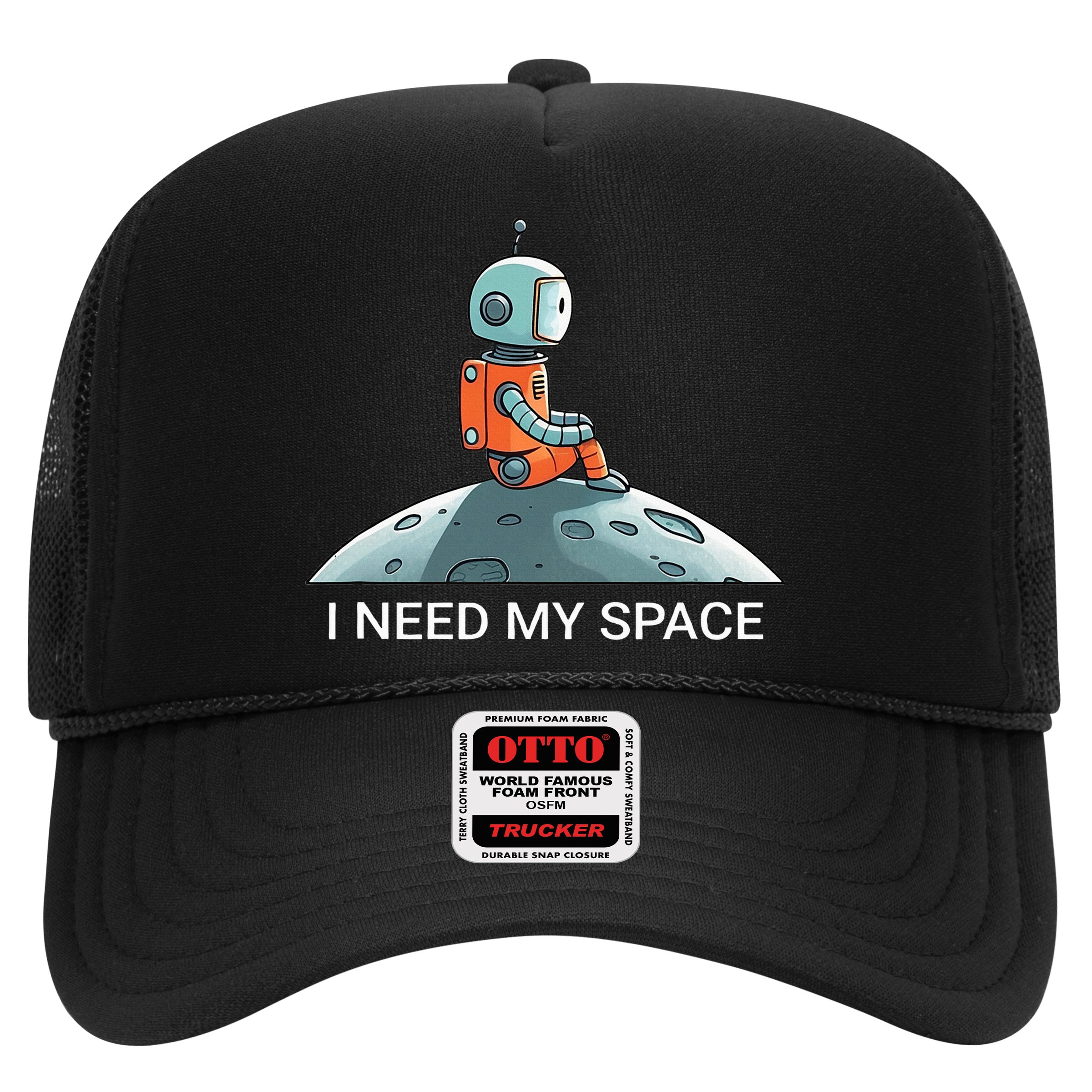 I Need Space Graphic Saying Hat