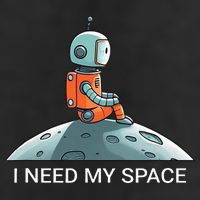 I Need Space Graphic Saying Hat