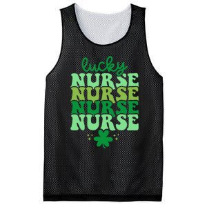 Irish Nurse St Patricks Day Shamrock Stethocsope Mesh Reversible Basketball Jersey Tank