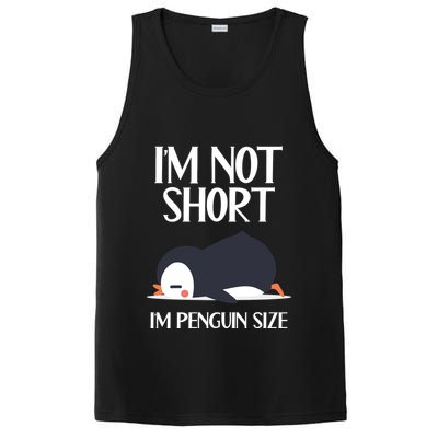 Im Not Short Im Penguin Size Funny PosiCharge Competitor Tank