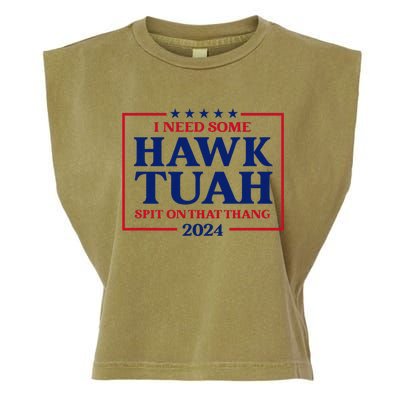 I Need Some Hawk Tush President Election Funny Hawk Tush Garment-Dyed Women's Muscle Tee