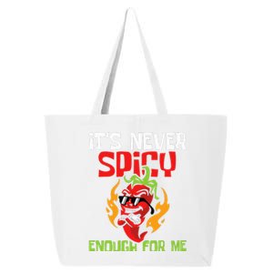 It's Never Spicy Enough For Me  Mexican Chili Red Pepper 25L Jumbo Tote