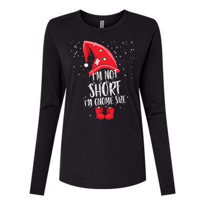 I'm Not Short I'm Gnome Size Womens Cotton Relaxed Long Sleeve T-Shirt