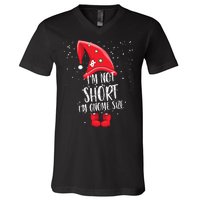 I'm Not Short I'm Gnome Size V-Neck T-Shirt