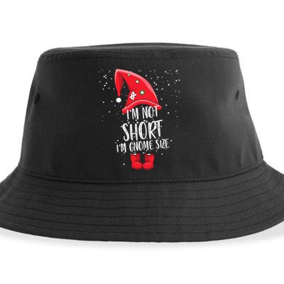 I'm Not Short I'm Gnome Size Sustainable Bucket Hat