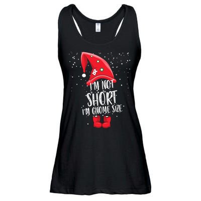 I'm Not Short I'm Gnome Size Ladies Essential Flowy Tank