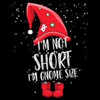 I'm Not Short I'm Gnome Size 16 in Basic Backpack