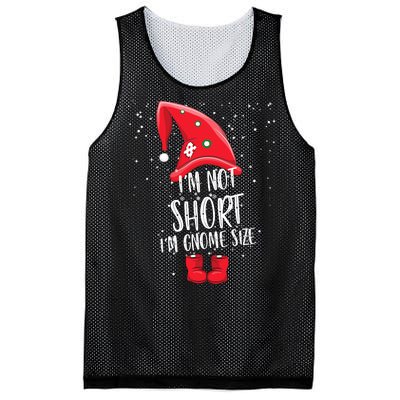 I'm Not Short I'm Gnome Size Mesh Reversible Basketball Jersey Tank