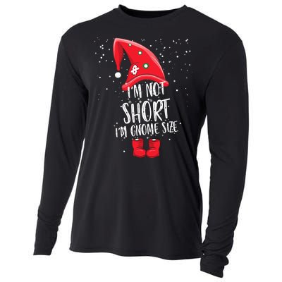 I'm Not Short I'm Gnome Size Cooling Performance Long Sleeve Crew