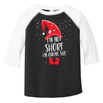 I'm Not Short I'm Gnome Size Toddler Fine Jersey T-Shirt