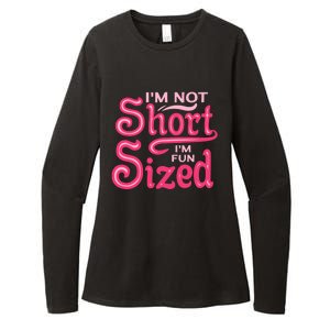 Im Not Short Im Fun Sized Womens CVC Long Sleeve Shirt