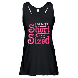 Im Not Short Im Fun Sized Ladies Essential Flowy Tank