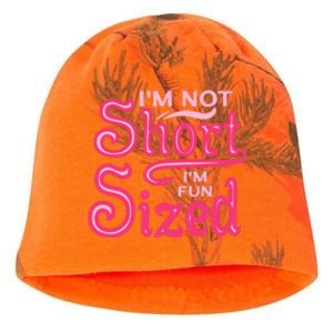 Im Not Short Im Fun Sized Kati - Camo Knit Beanie