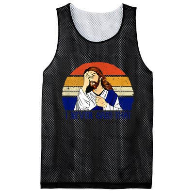I Never Said That Funny Christian Humor Jesus God Lover Mesh Reversible Basketball Jersey Tank