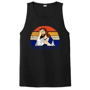 I Never Said That Funny Christian Humor Jesus God Lover PosiCharge Competitor Tank