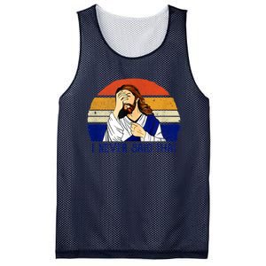 I Never Said That Funny Christian Humor Jesus God Lover Mesh Reversible Basketball Jersey Tank