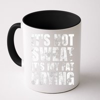 It's Not Sweat It's My Fat Crying Mug