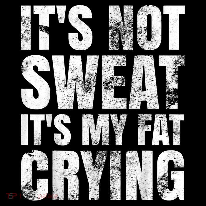 It's Not Sweat It's My Fat Crying Toddler Hoodie