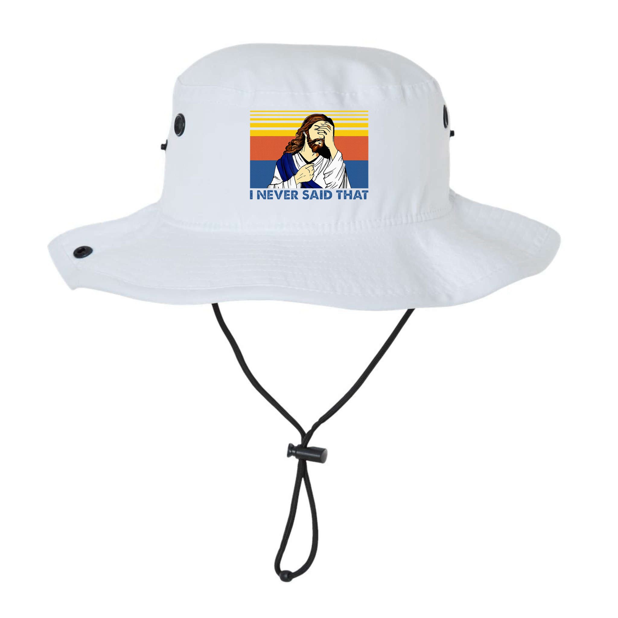 I Never Said That Funny Christian Church Jesus Music Funny Bucket Hat