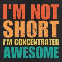 IM Not Short IM Just Concentrated Awesome Funny 11oz C Handle Ceramic Mug